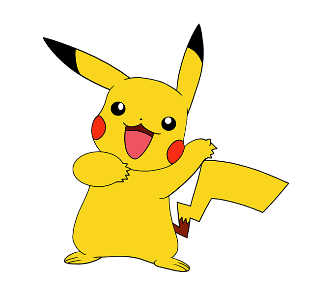 Como Desenhar Chibi Pikachu
