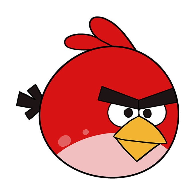 desenhar-Angry-Bird-passo-8