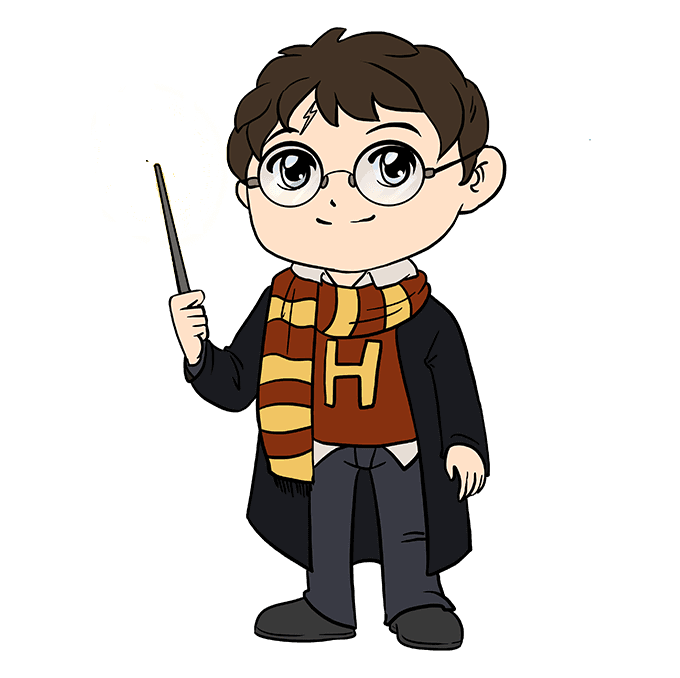 desenhar-Harry-Potter-passo-10