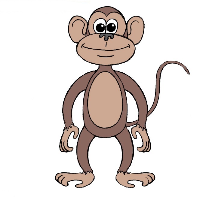 desenhar-Macaco-passo-10