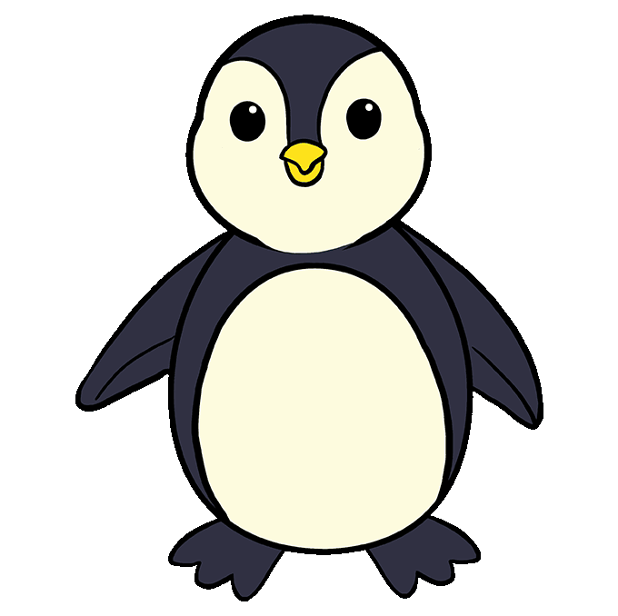desenhar-Pinguim-passo-7
