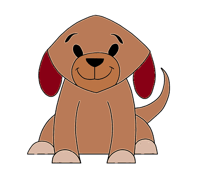 Desenhar-Cachorro-passo-8