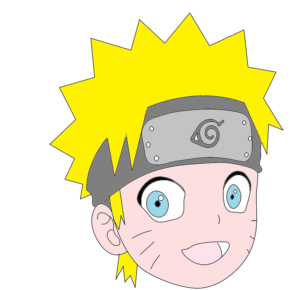 Desenhar-Naruto-passo-7