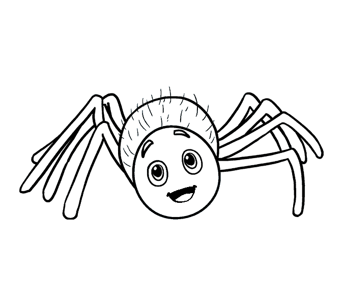 Desenhar-aranha-passo-6