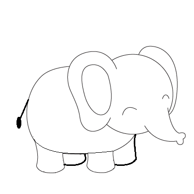 Desenhar-elefante-passo-9