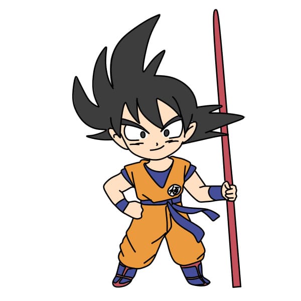 desenhando-Son-Goku-passo11-3