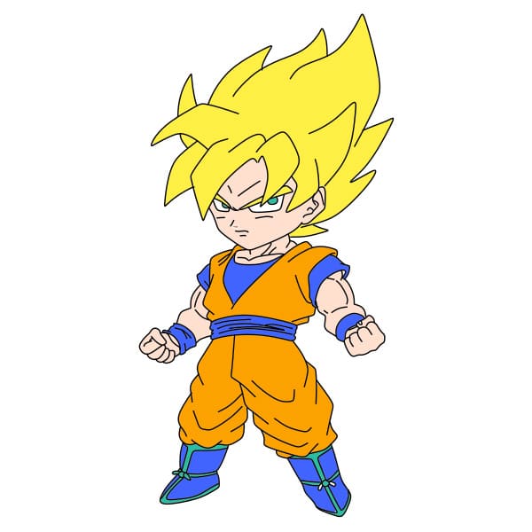 desenhando-Son-Goku-passo13-3