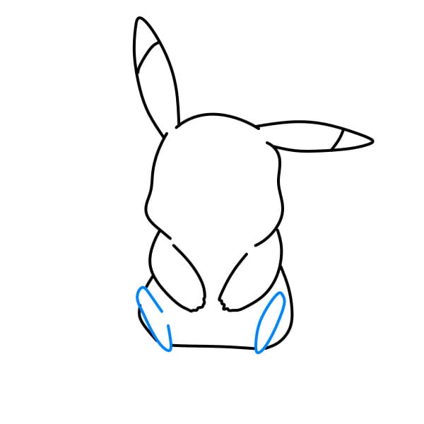 Como desenhar Pikachu a partir de formas básicas 