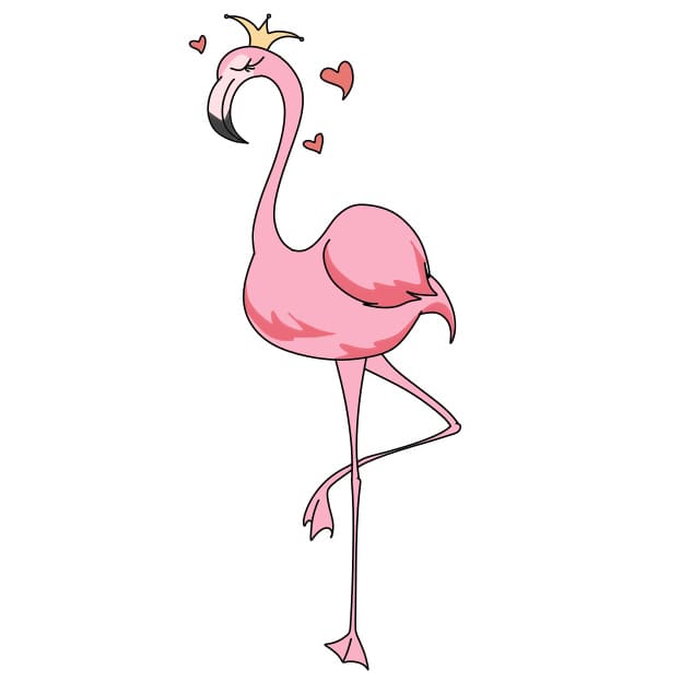 Desenhando-um-flamingo-passo-11