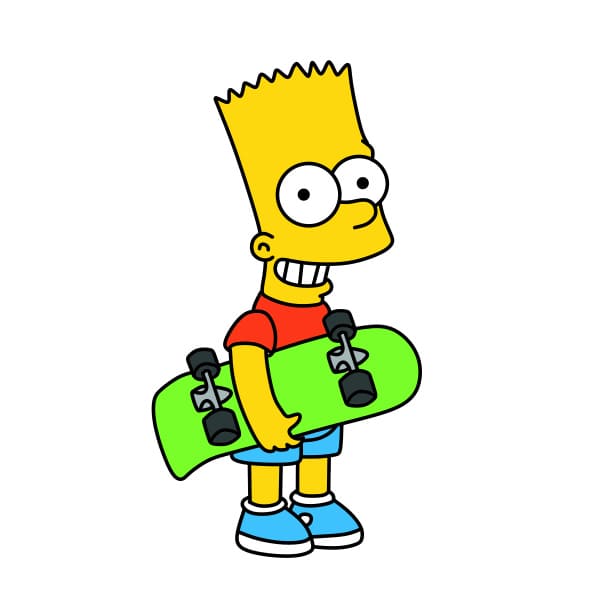 Desenhando-Bart-Simpson-passo10-2