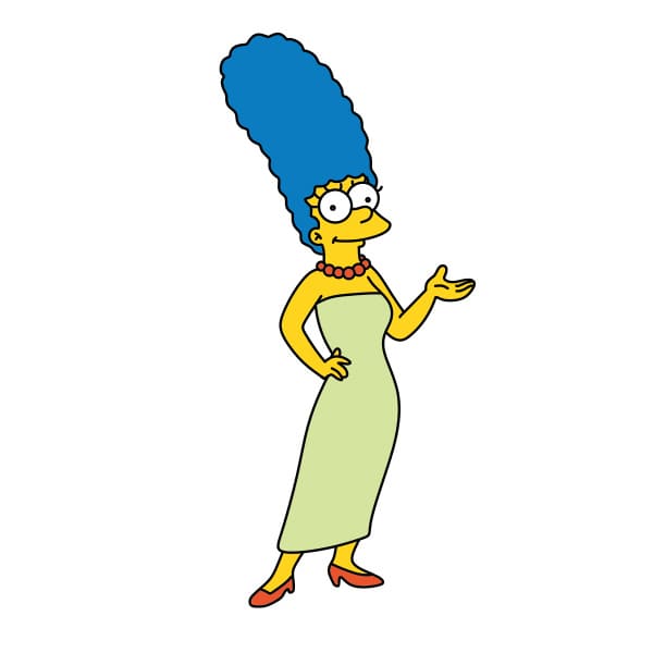 Desenhando-Marge-Simpson-passo10