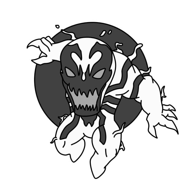 Desenhando-Venom-passo10
