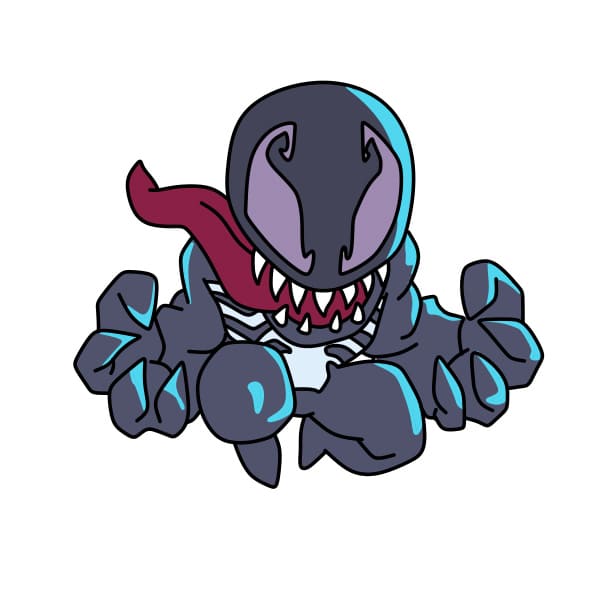 Desenhando-Venom-passo9