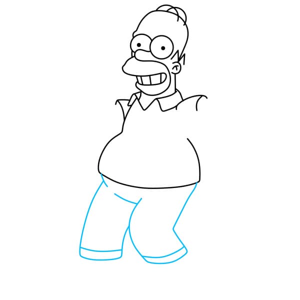 Homer chave✍🏼🔥 #desenho #desenhodigital #desenhando #desenhar #desen