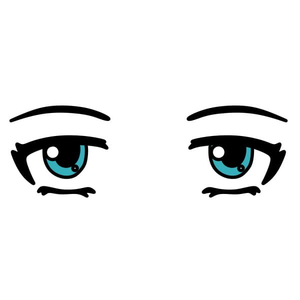 Como Desenhar Olhos de Anime Parte 02