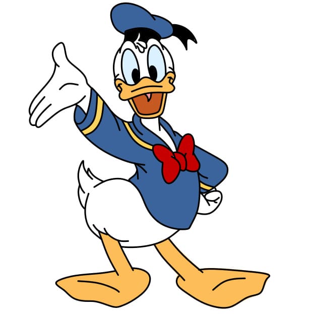Como-desenhar-o-Pato-Donald-passo12-5