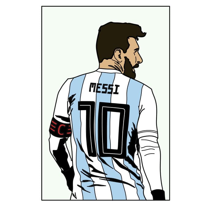 Como-desenhar-Lionel-Messi-passo16