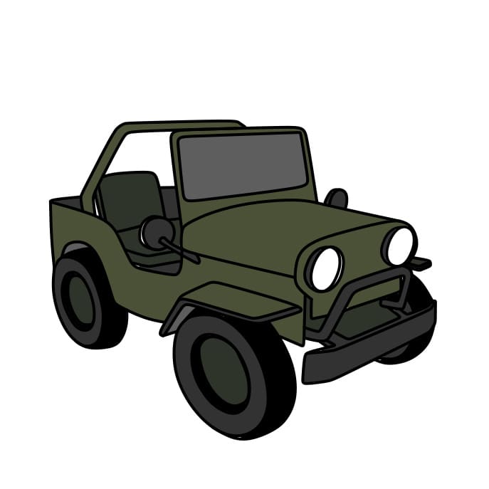 Como-desenhar-um-Jeep-passo11-1