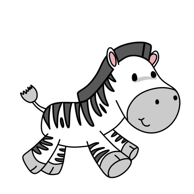 Como-desenhar-uma-zebra-passo10