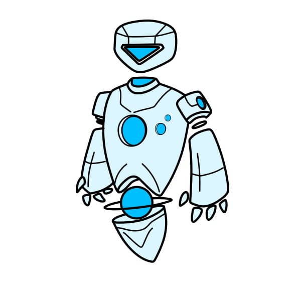 Como-dibujar-un-robot-Paso9