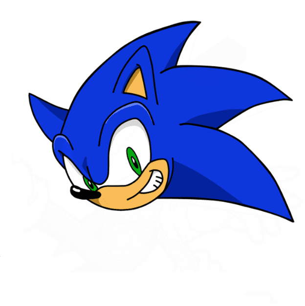 Como Desenhar o Sonic Versão Mais Nova (Muito Fácil) - Aprender a Desenhar
