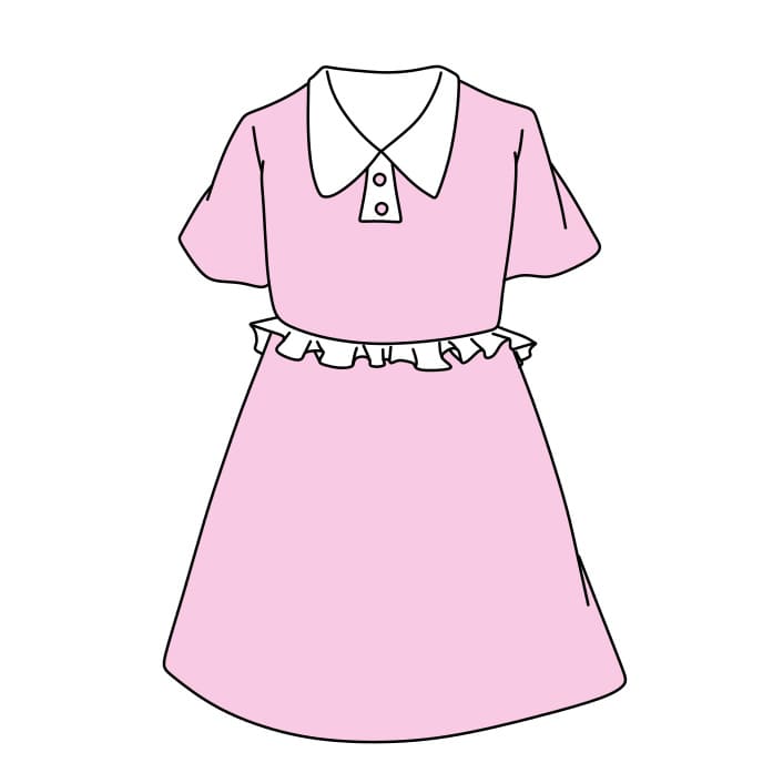 Como-desenhar-um-vestido-Passo-7